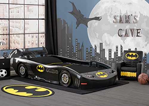 DC Comics Batman Batmobile Car Twin Bed by Delta Children