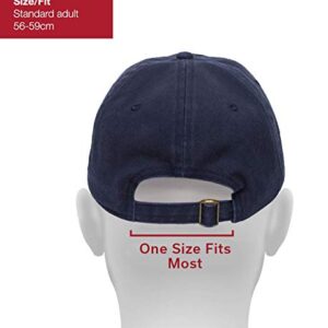 Outdoor Cap One Size Fits Most Mountain Dad Hat, Navy