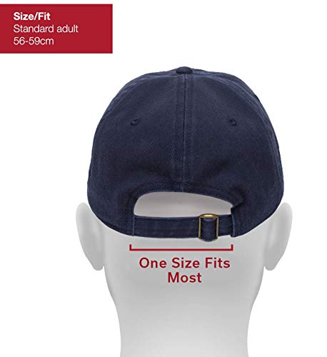 Outdoor Cap One Size Fits Most Mountain Dad Hat, Navy