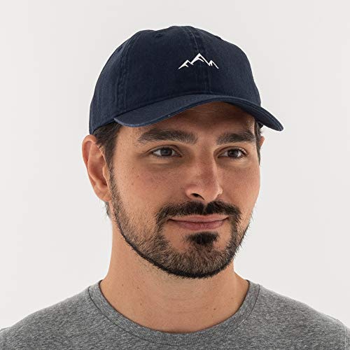 Outdoor Cap One Size Fits Most Mountain Dad Hat, Navy