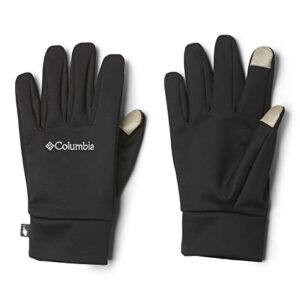 Columbia Unisex Omni-Heat Touch Glove Liner, Black, Small