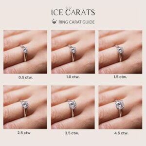 IceCarats 925 Sterling Silver Diamond Ring Size 6