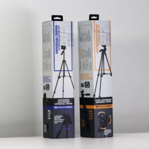 Super Lightweight Video Tripod DREAMGRIP 136EX-41 Universal Set with Original Track Connector for Mounting Rigs, Compatible for Any Smartphone (iPhone, Samsung, Pixel), and Any Action Camera or DSLR