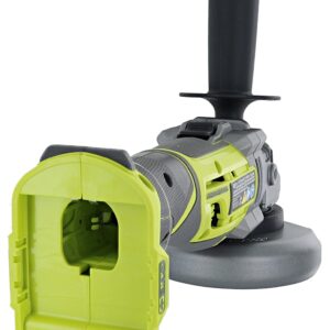 Ryobi P423 18V One+ Brushless 4-1/2" 10,400 RPM Grinder and Metal Cutter w/ Adjustable 3-Position Side Handle and Onboard Spanner Wrench (Battery Not Included, Power Tool Only)