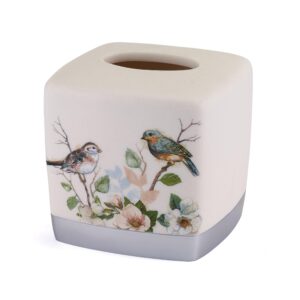 avanti linens - tissue box cover, nature inspired home decor (love nest collection)