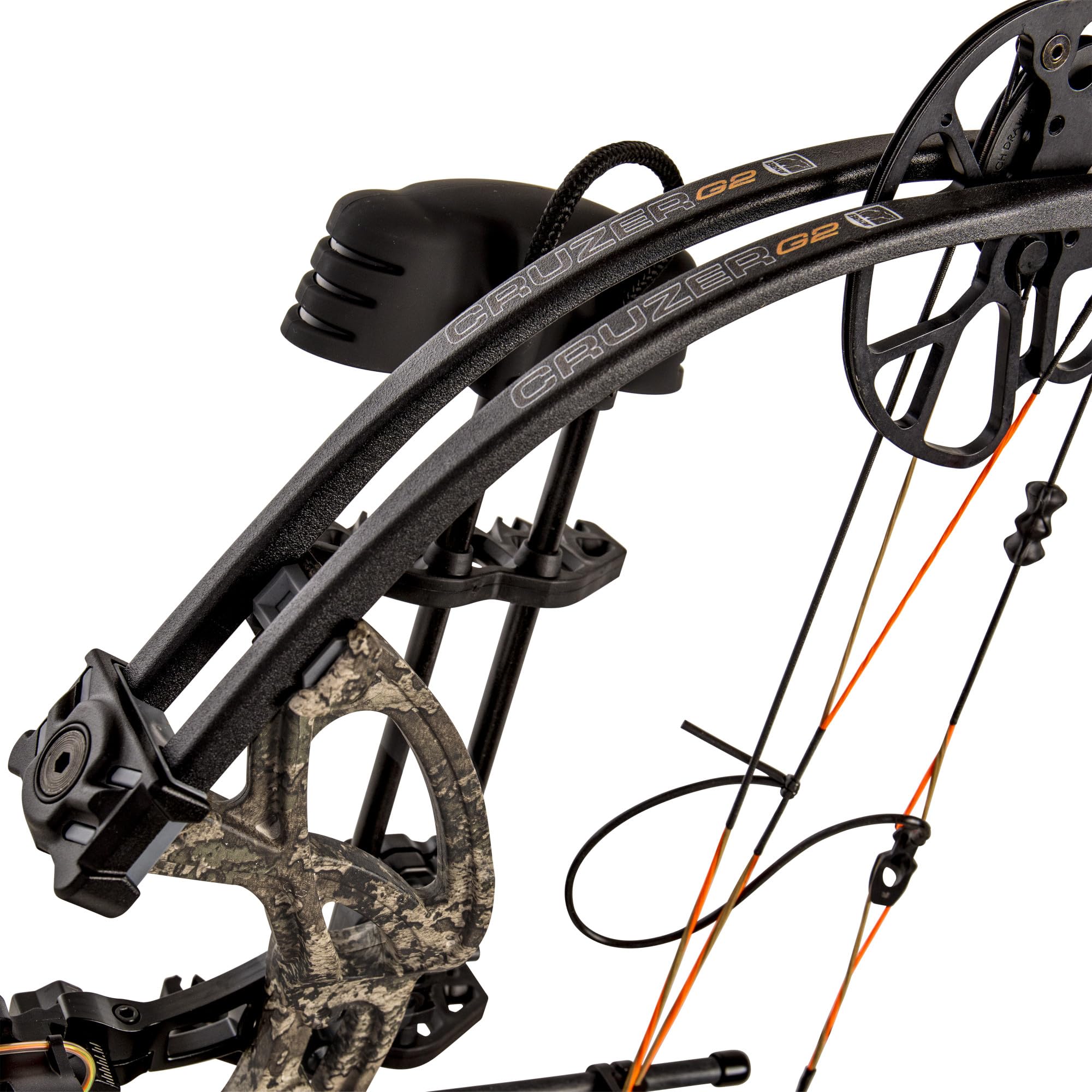 Bear Archery Cruzer G2 Ready to Hunt Compound Bow Package for Adults and Youth, Right Hand, True Timber Strata