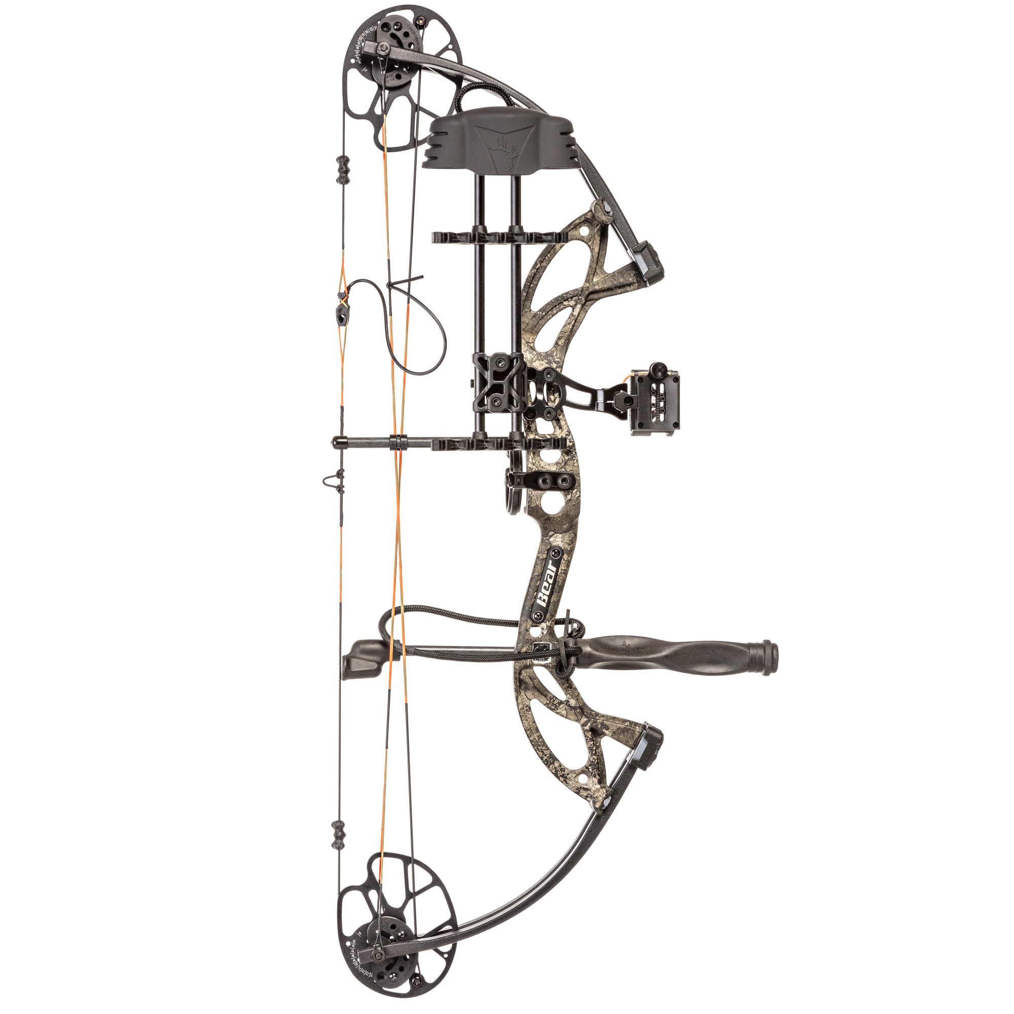 Bear Archery Cruzer G2 Ready to Hunt Compound Bow Package for Adults and Youth, Right Hand, True Timber Strata