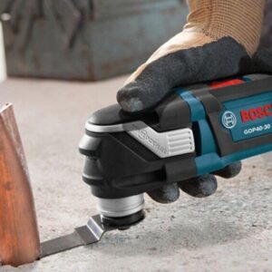 Bosch GOP40-30B-RT Multi-X 3.0 Amp StarlockPlus Oscillating Tool Kit w/Snap-In Blade Attachment (Renewed)