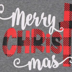 Merry Christmas Tee Shirts Women Christmas Tee Shirts Tops Letter Print Long Sleeve Raglan Baseball Tee Shirts Gray