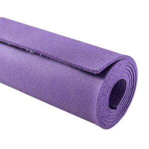 JadeYoga Level One Yoga Mat - Secure Grip, Comfortable & Durable Exercise Mat for Beginners - Portable Padded Mat - Fitness Mat for Yoga, Pilates, Stretching, Home Workout and More (Classic Purple)