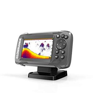 Lowrance HOOK2 4X - 4-inch Fish Finder with Bullet Skimmer Transducer