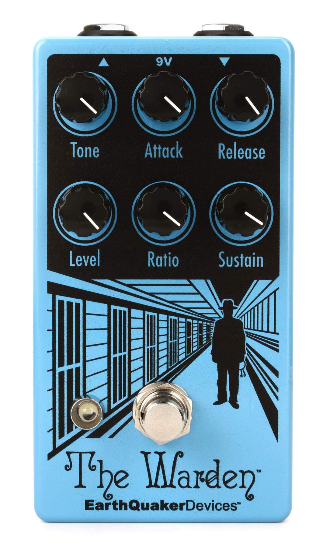 EarthQuaker Devices The Warden V2 Optical Compressor Pedal