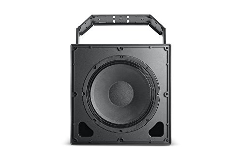 JBL Professional AWC129-BK All-Weather Compact 2-Way Coaxial Loudspeaker with 12-Inch LF, Black