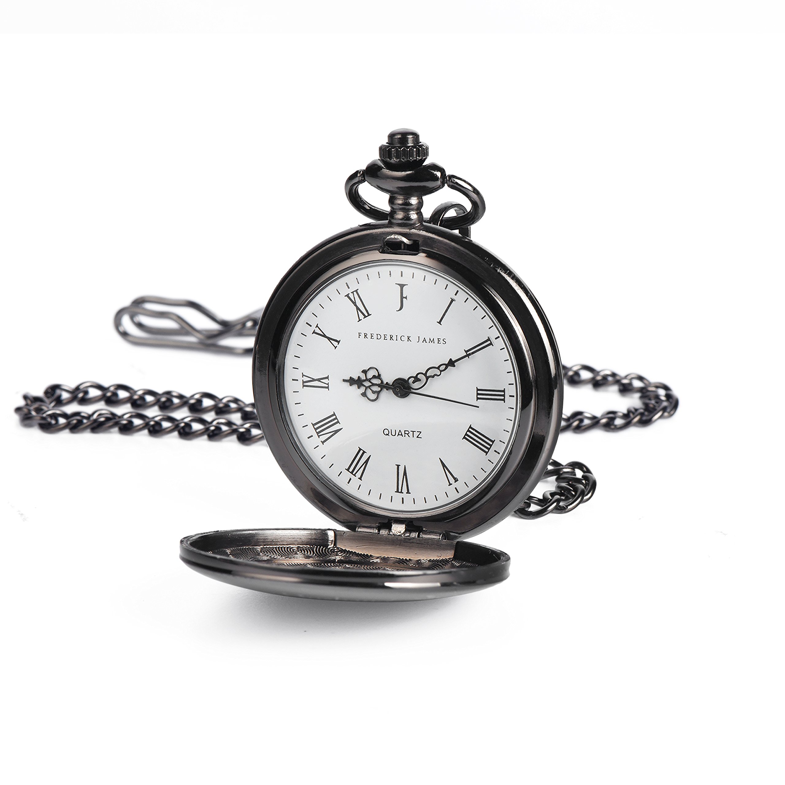 FJ FREDERICK JAMES Anniversary Gift's for Him I Anniversary Gift' for Husband - Engraved ‘to my Husband’ Pocket Watch | I Love You Gift for Husband for Birthday I Valentines I Anniversary for Men