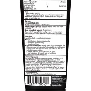 Black Girl Sunscreen - Moisturizing Sunscreen Lotion SPF 30, No White-Residue, Formulated with Natural Ingredients for Melanin Rich Skin (3 Fl. Oz.)