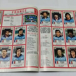 PANINI World Cup Spain España 82 Album Players Images Printed Mundial Copa del Mundo