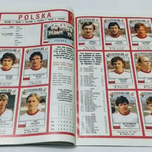 PANINI World Cup Spain España 82 Album Players Images Printed Mundial Copa del Mundo