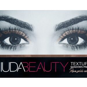 Huda Beauty Textured Shadows Palette - Rose Gold Edition