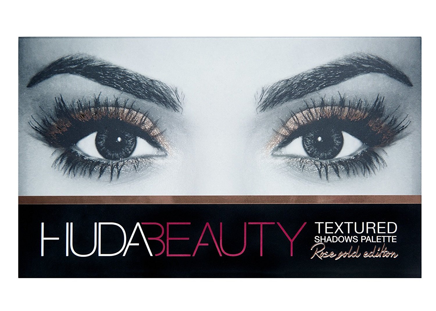 Huda Beauty Textured Shadows Palette - Rose Gold Edition