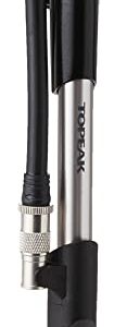 Topeak 360 PSI/24.8 Bar Pocket Shock DXG With Dial Gauge , Black/Silver