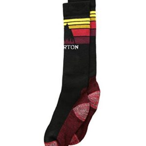 Burton Kids Emblem Midweight Sock, True Black New, Small