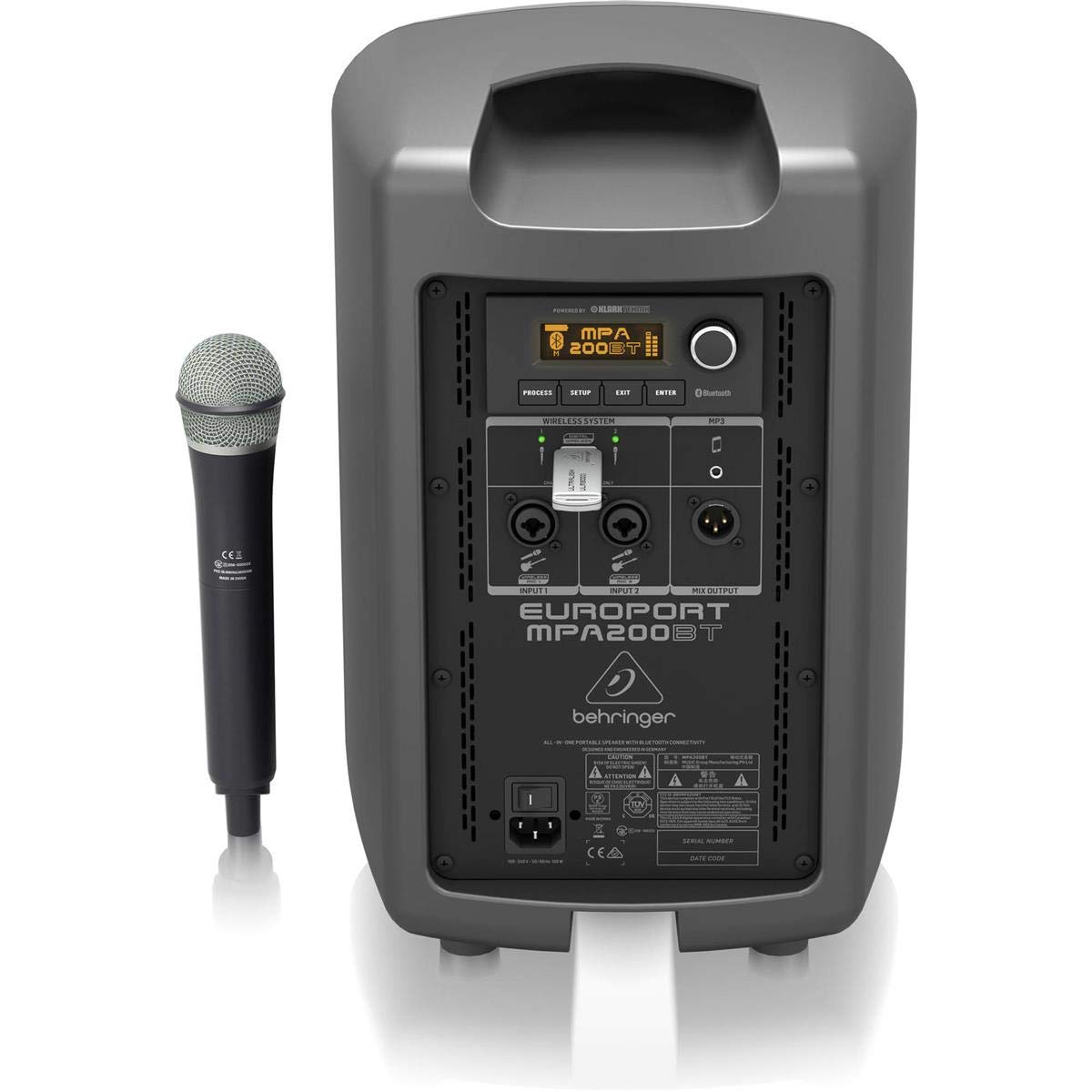 Behringer MPA200BT 200W Speaker with Microphone