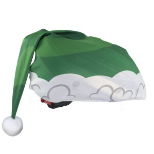 Christmas Elf Helmet Cover for Snowboard Cycling