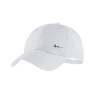 NIKE OneSize Swoosh H86, White/Metallic Silver, One Size