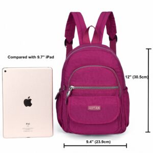 AOTIAN Mini Nylon Women Backpacks Casual Lightweight Small Daypack for Girls