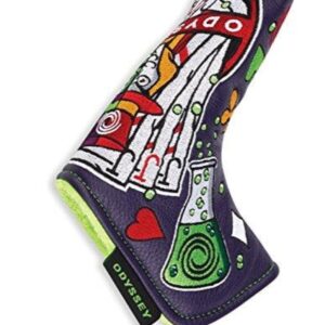 Callaway Golf 2018 No 3 Jack Putter Headcover, Blade , Purple-Green-Red