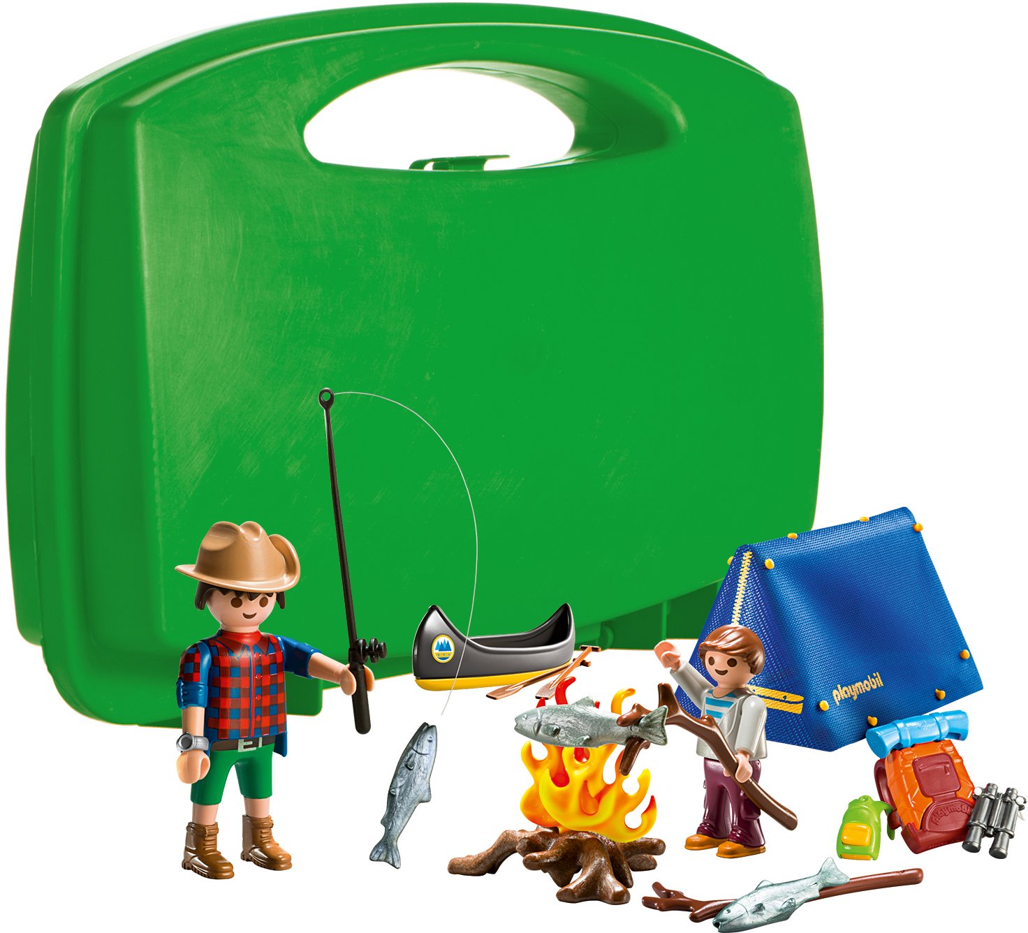 Playmobil Camping Adventure Carry Case Building Set