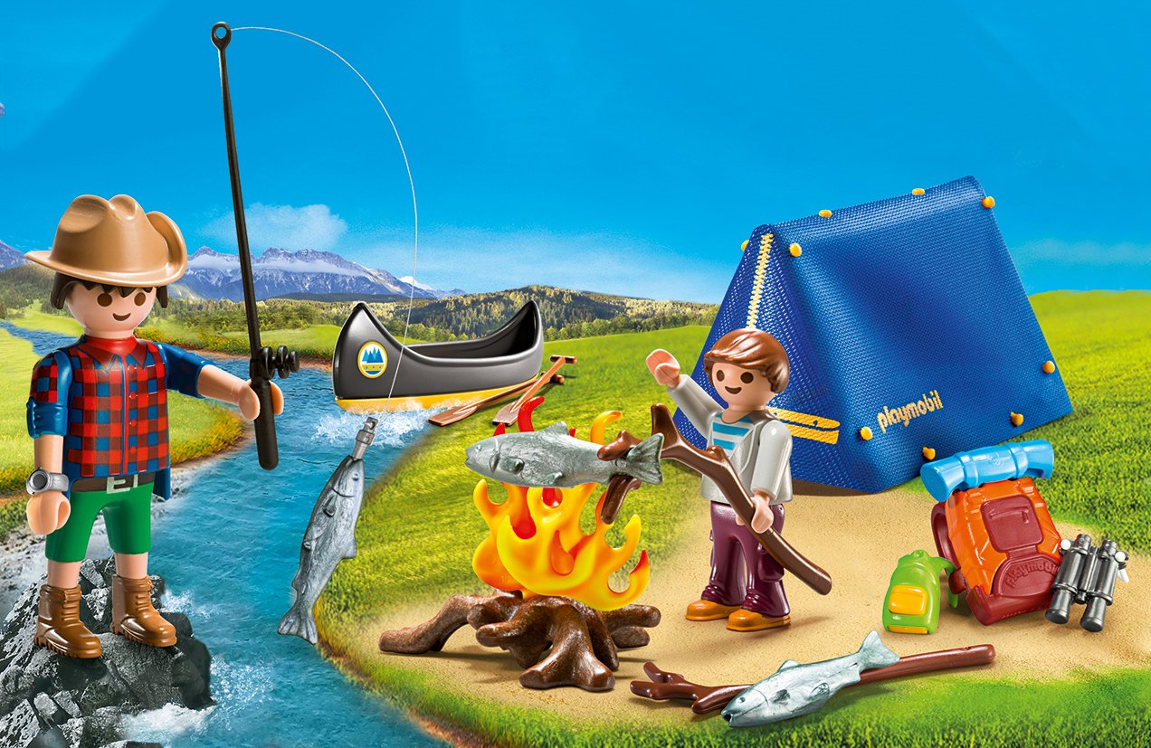 Playmobil Camping Adventure Carry Case Building Set