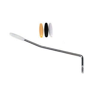 Micro Trader 0.2 Inch Thread Tremolo Arm Whammy Bar for MIM Strat Stratocaster Electric Guitar Chrome