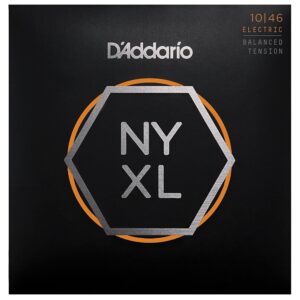 D'Addario NYXL Electric Guitar Strings Balanced Lite 10-46 (6 Pack Bundle)