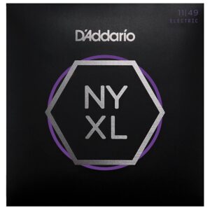 D'Addario NYXL Electric Guitar Strings Medium 11-49 (6 Pack Bundle)