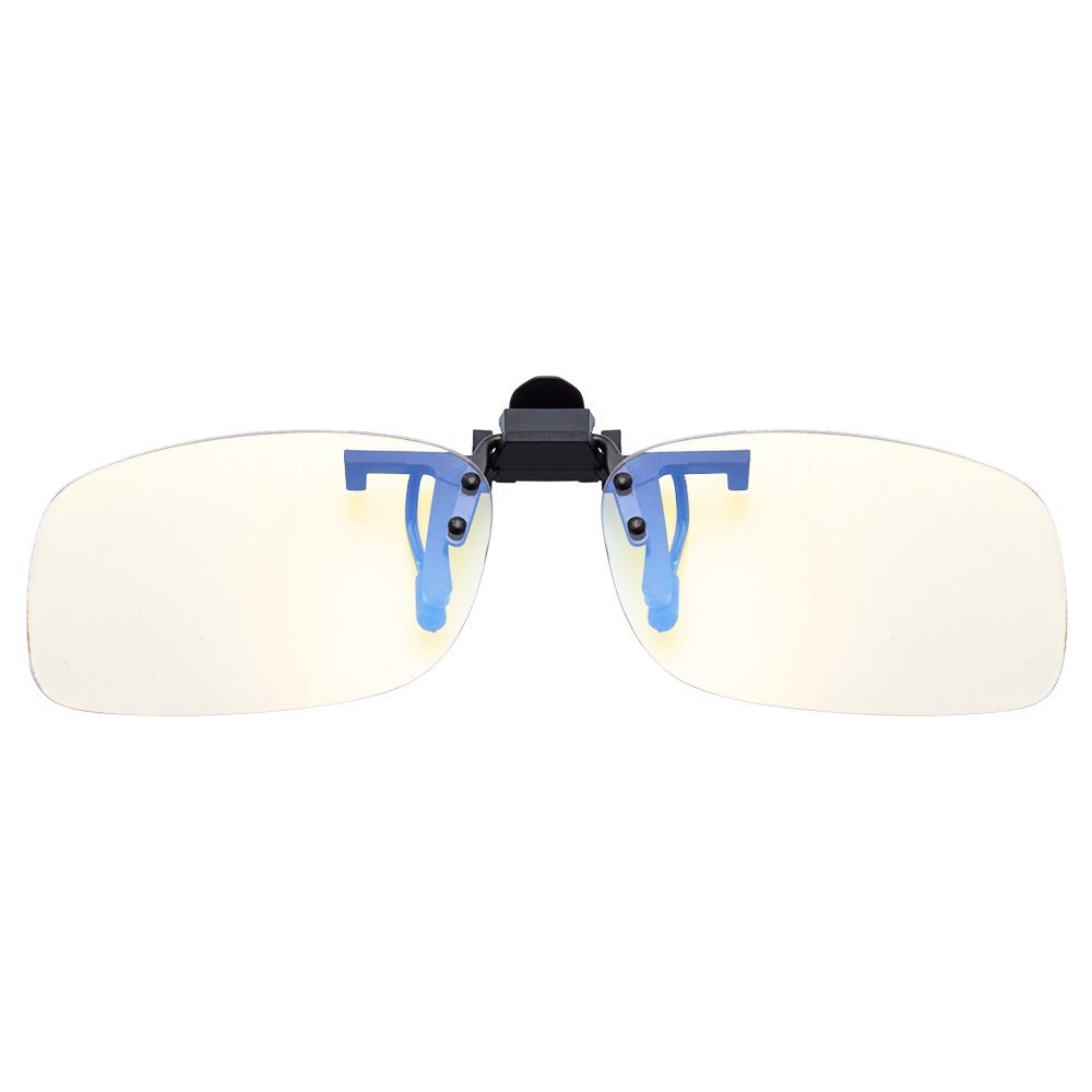 EYEGUARD Blue Light Filter Clip-on Computer Gamer Glasses Strain Relief Anti-glare Radiaton Protection Eyewear