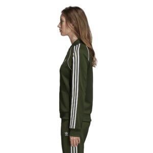 adidas Originals Women's Superstar Track Jacket, Night Cargo, S