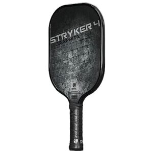 Onix Graphite Stryker Pickleball Paddle Features Oversized, Nomex, Paper Honeycomb Core, and Graphite Face