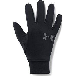 under armour men's ua armour® liner 2.0 gloves xl black