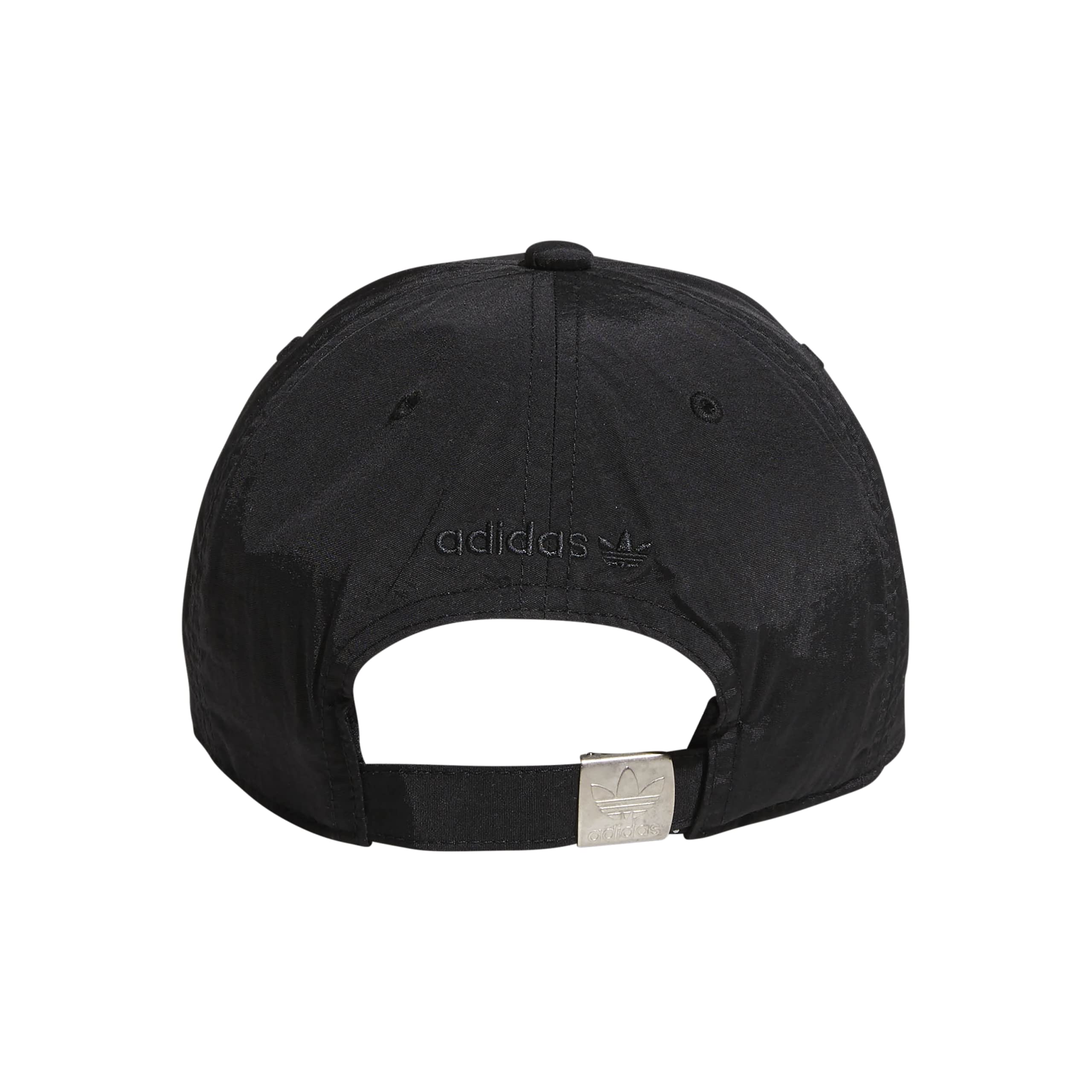 adidas Originals Women's Originals Relaxed Nylon Strapback, Black/White, One Size