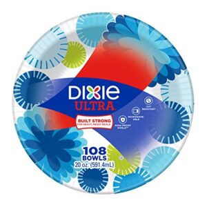 Dixie Ultra Paper Bowls, 20 oz, 108 Count