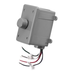 OSD Outdoor 300W Volume Control, Resistor-Based, Weather Resistant Enclosure, OVC305R, Grey