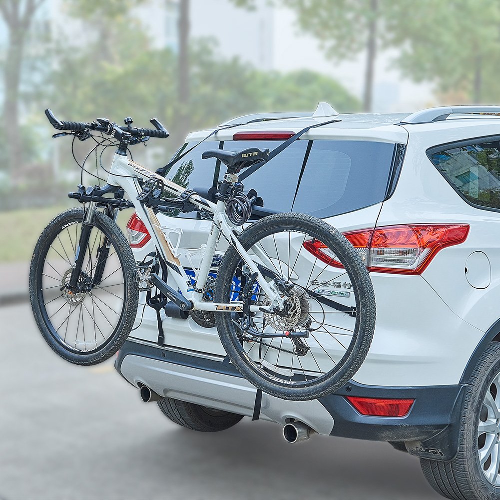 Blueshyhall Car Bicycle Stand SUV Vehicle Trunk Mount Bike Cycling Stand Storage Carrier