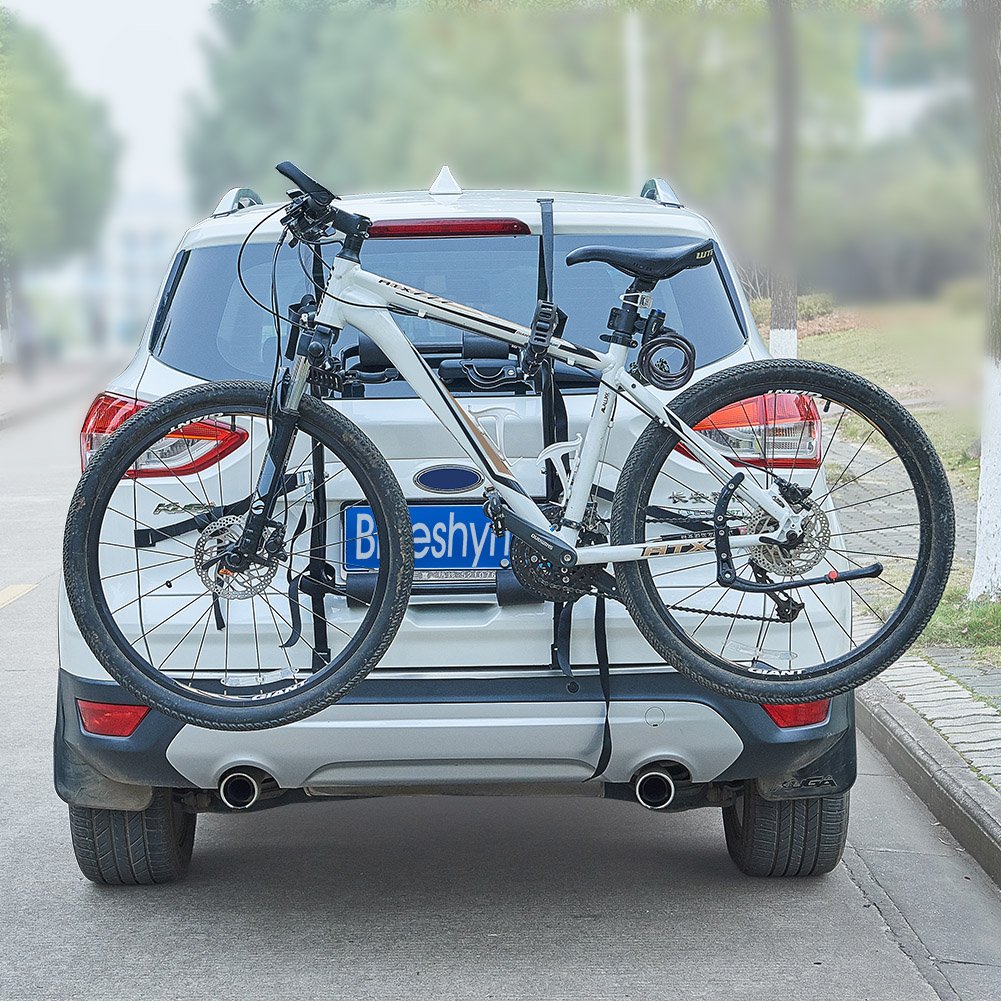 Blueshyhall Car Bicycle Stand SUV Vehicle Trunk Mount Bike Cycling Stand Storage Carrier