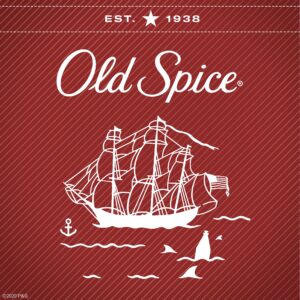 Old Spice Red Collection Captain Scent Deodorant for Men, 3.0 oz