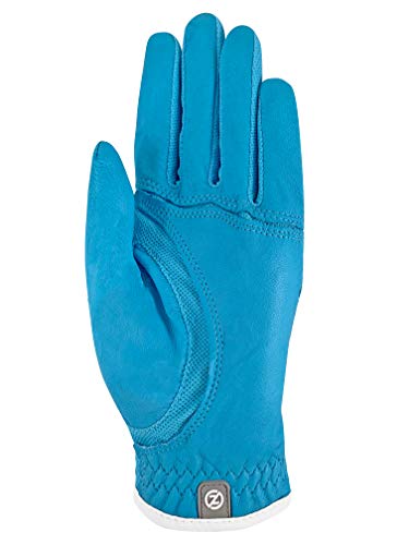 Zero Friction Ladies Cabretta Elite Golf Glove, Left Hand, Turquoise, One Size