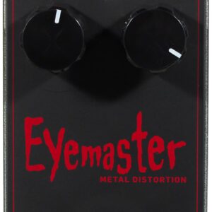 TC Electronic EYEMASTER METAL DISTORTION Skull-Pounding Metal Distortion Pedal with 2-Knob Interface for Insane Gain