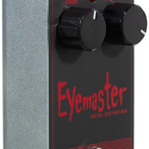 TC Electronic EYEMASTER METAL DISTORTION Skull-Pounding Metal Distortion Pedal with 2-Knob Interface for Insane Gain