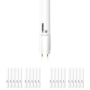 PARMIDA 20-Pack 4FT LED T8 Ballast Bypass Type B Light Tube, 18W, UL-Listed for Single-Ended & Dual-Ended Connection, 2200lm, Frosted Lens, T8 T10 T12, UL, FCC - 5000K