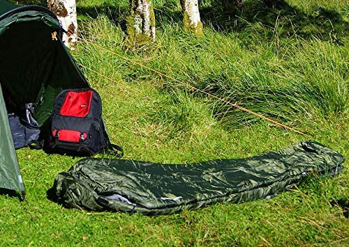 Crua Camping Sleeping Bag - Rating of 23°F (-5°C) for Hiking, Backpacking, Cold & Warm Weather